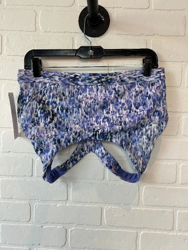 Purple & White Athletic Bra Athleta, Size Xl