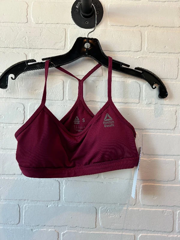 Red Athletic Bra Reebok, Size S