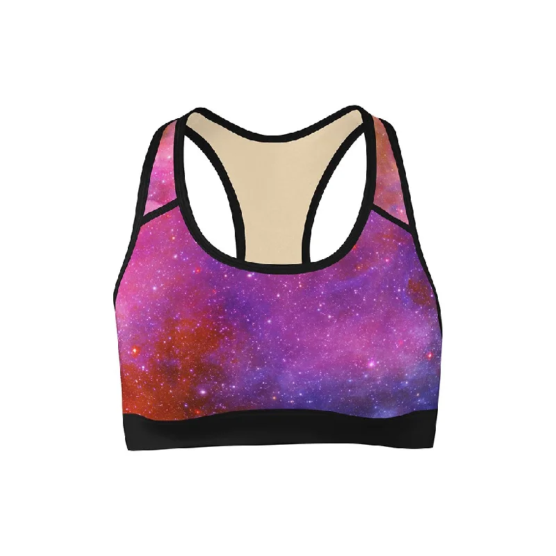 Starburst Galaxy Sports Bra