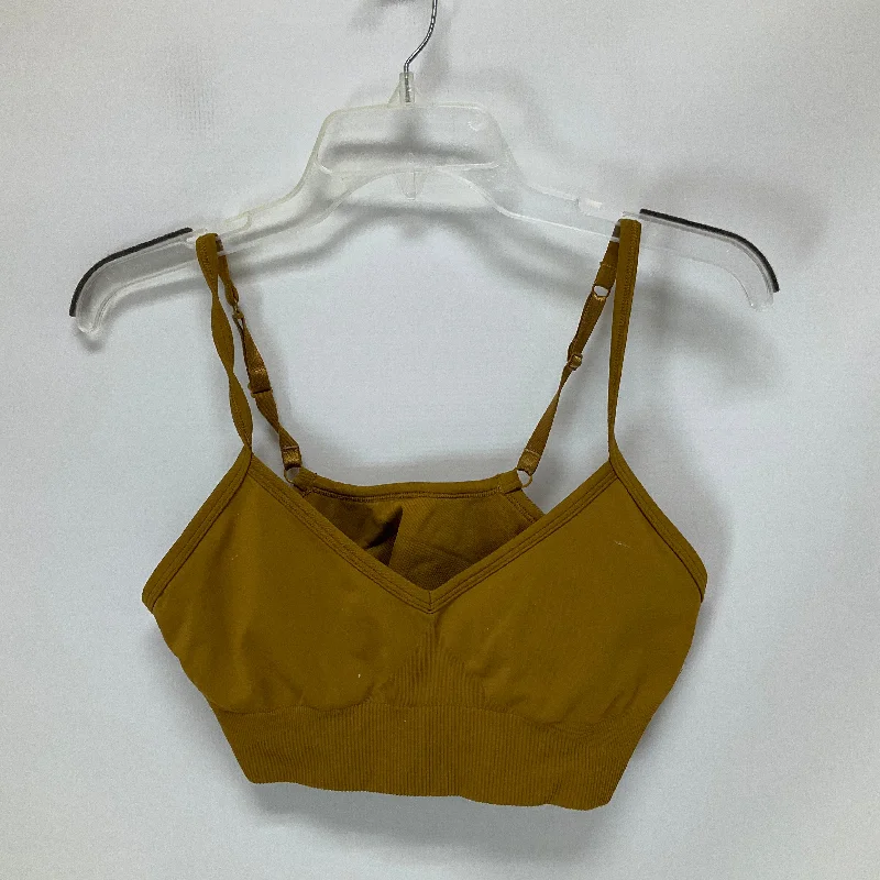 Yellow Athletic Bra Lululemon, Size 10