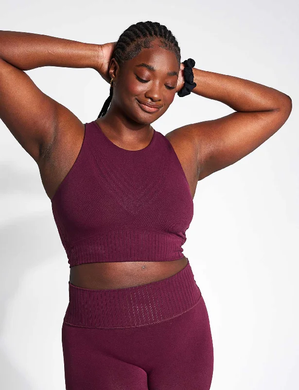 Full Circle Seamless Bra - Fig