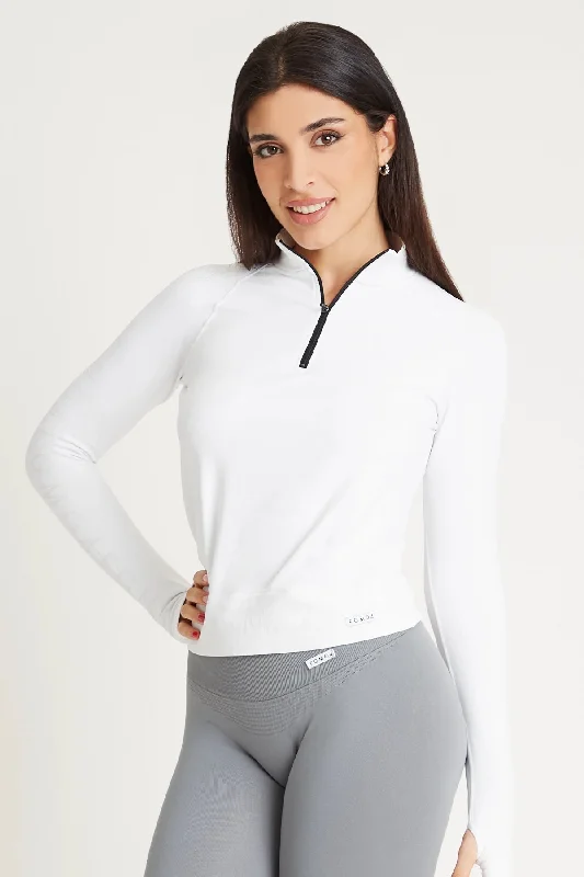 Bolero Zip Bianco