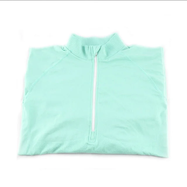 Long Sleeve Yoga Zipper