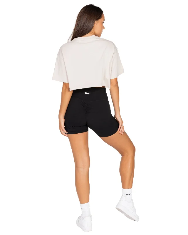 Women's Classic Cropped Tee - Sahara