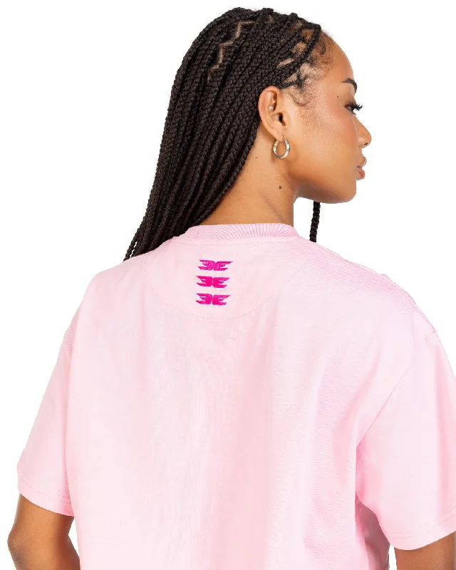 Women's Cropped Registered Tee - Pink