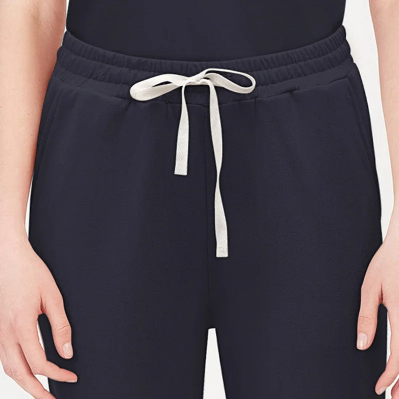 Organic Cotton Women Jogger Set | Navy Blue