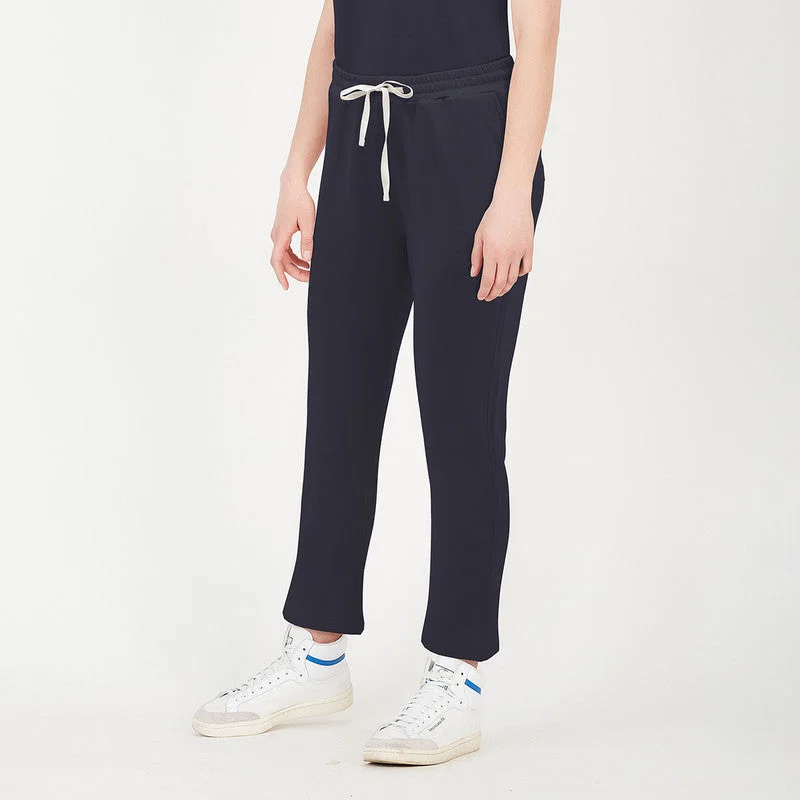 Organic Cotton Women Jogger Set | Navy Blue