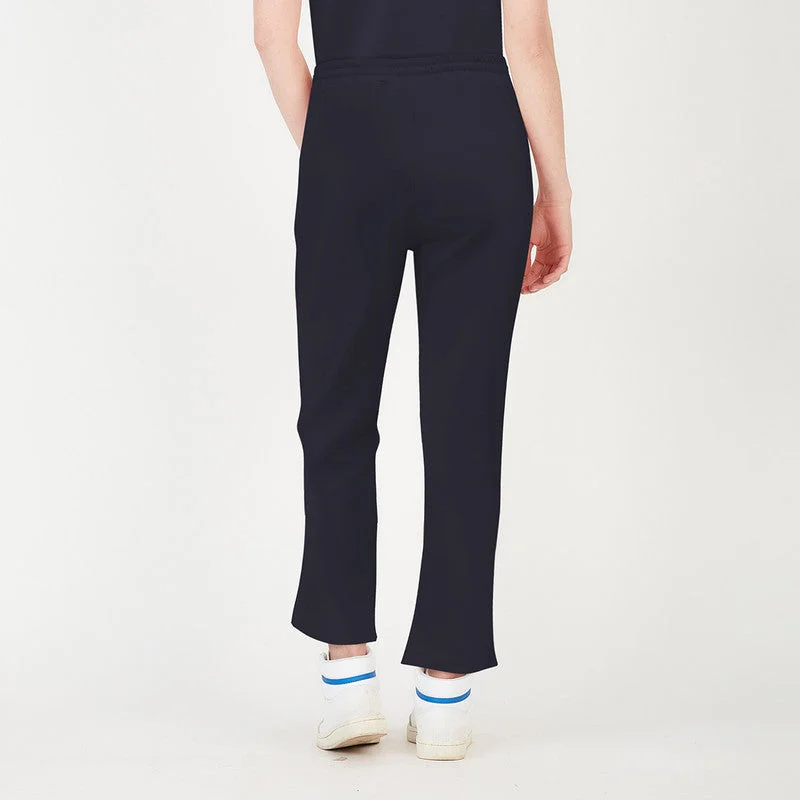 Organic Cotton Women Jogger Set | Navy Blue