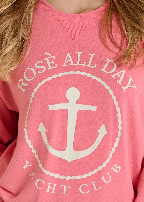 Rose All Day Sweatshirt - Pink