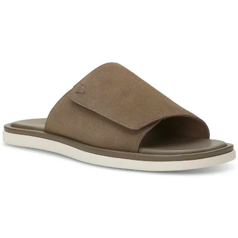 Nare Mens Suede Flip-Flops